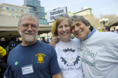 with Howie Hawkins & Cindy Sheehan